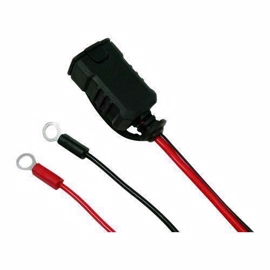 Powerline-kabel 4 Ah med 6 mm ögla till batteriet